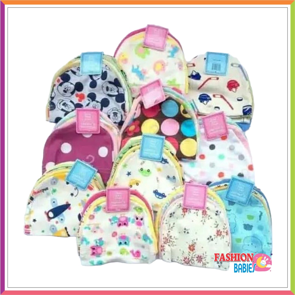 TOPI BAYI 5IN1 CARTER NEWBORN SNI | Topi Bundar Katun isi 5 pcs  ❤ Fashionbabies ❤