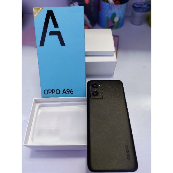 second oppo a96 8/256gb mulus fullset