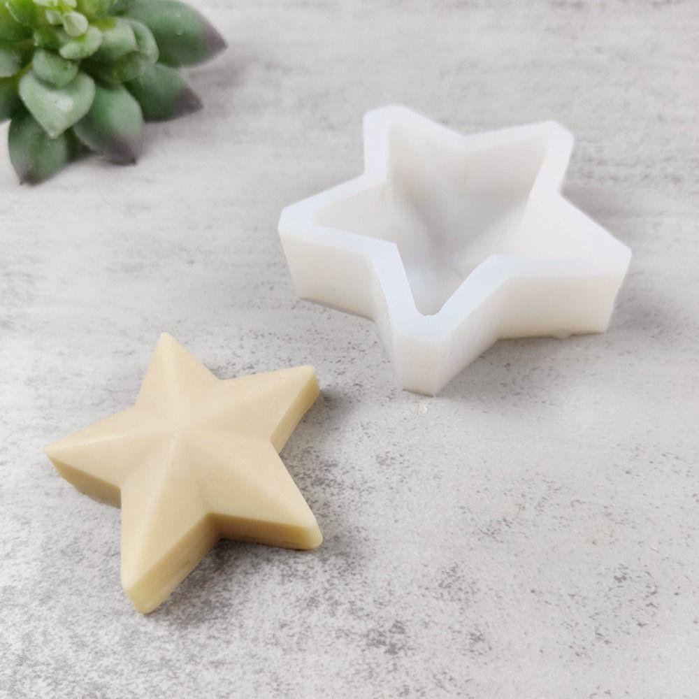 R-bunga Bintang Lilin Cetakan Perlengkapan Pernikahan Clay Tools DIY Craft Silicone Mold