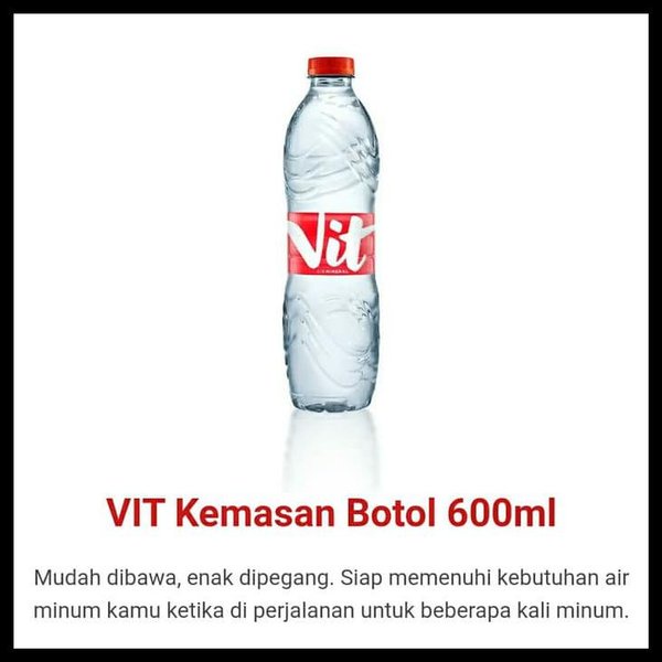 

VIT AIR MINERAL 550ML PAKET ISI 2PCS