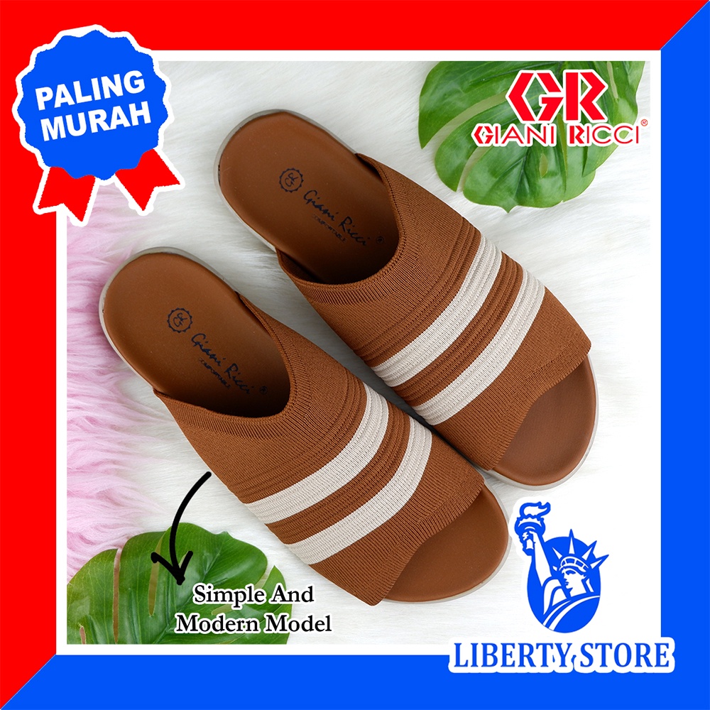 Sandal Fashion Wanita DEWASA Kekinian GIANI RICCI VIOLA 31