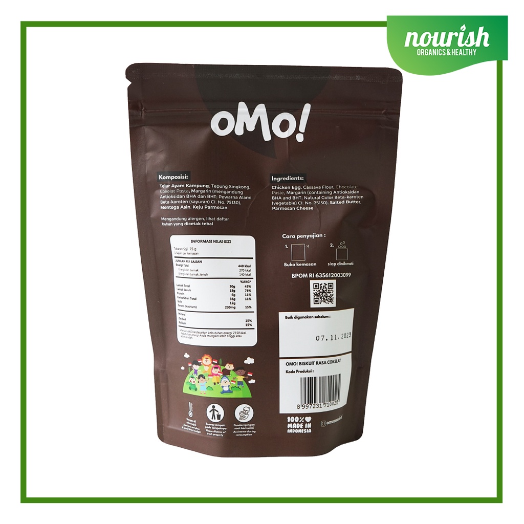 OMO ! OMO PUFF - Omo Healthy Snack Sehat Bayi Anak 75g