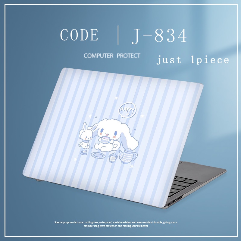 1pc Universal Bebas Potong COD Laptop Decals CinnamorColorful Komputer Dekorasi Sticker Kulit Film Untuk ASUSVIVOBOOK OLED TP3402Z UM5302T K6400Z M1503Q FX517Z UX5401Z Full Cover Sticker