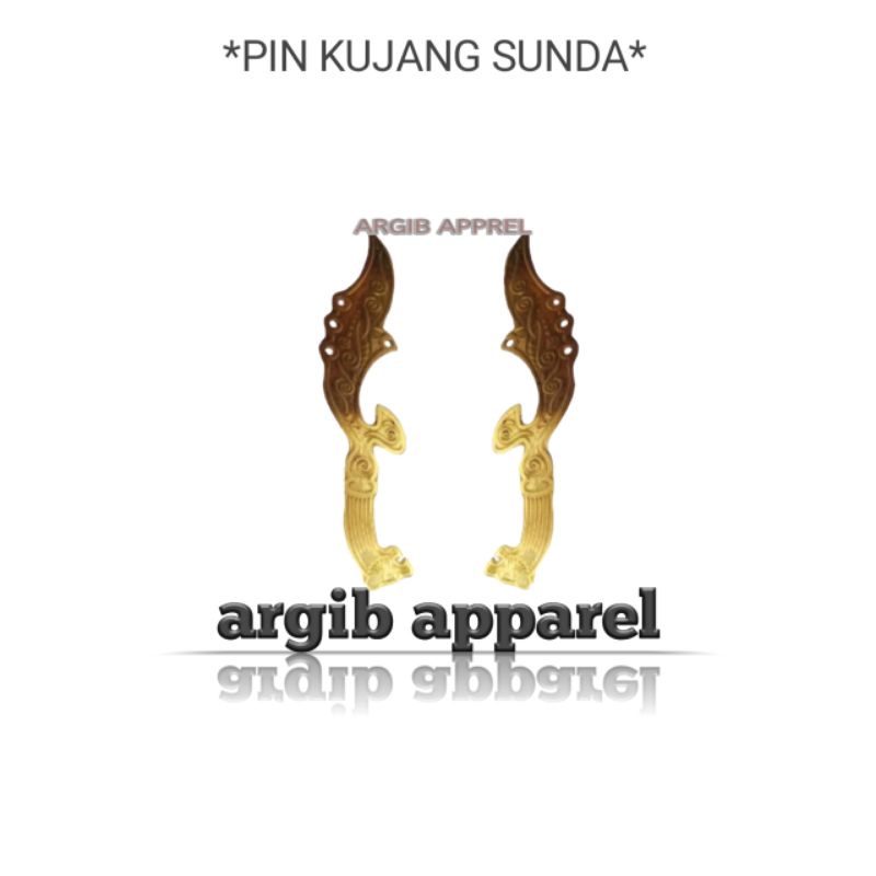 PIN KUJANG SUNDA/PIN KUJANG ASESORIS/BROS KUJANG