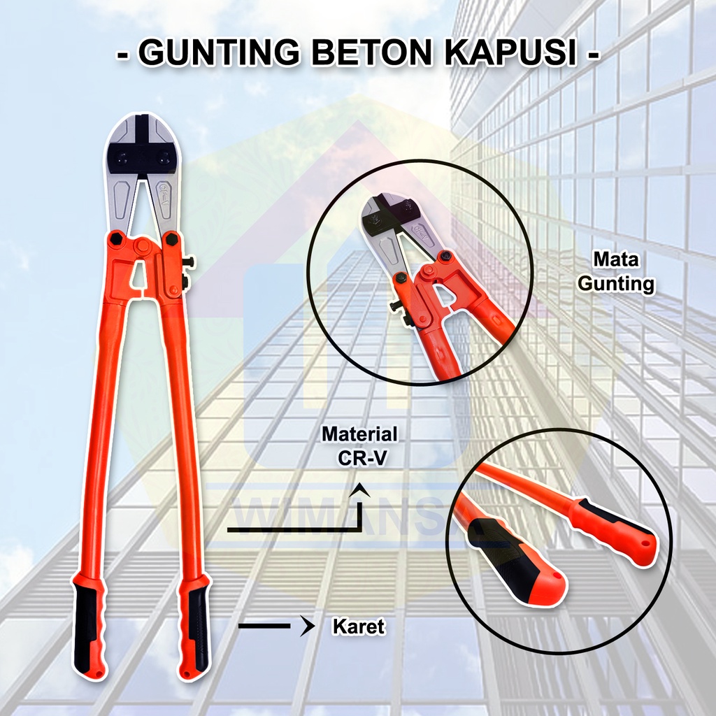 

GUNTING BETON KAPUSI - BOLT CUTTER