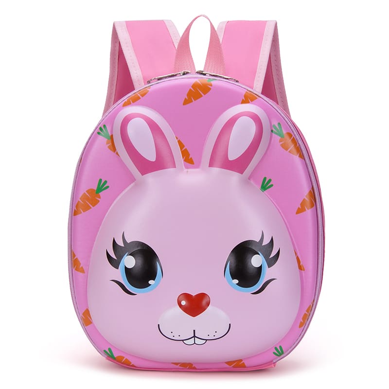 [JUALSEMUA18]Tas Selempang Anak Motif Kelinci Pink Lucu / Cute Kids Pink Bunny Back Pac / Ransel Bunny