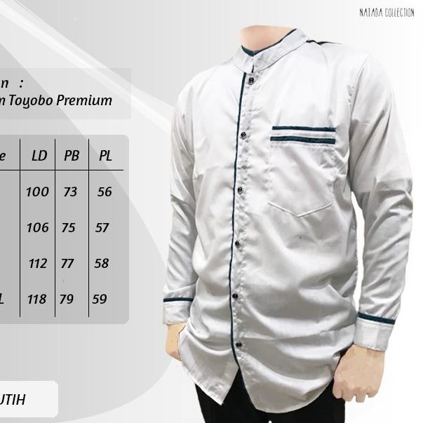 koko lengan panjang/koko pria/baju muslim pria/koko hadroh/koko lc - maroon, M