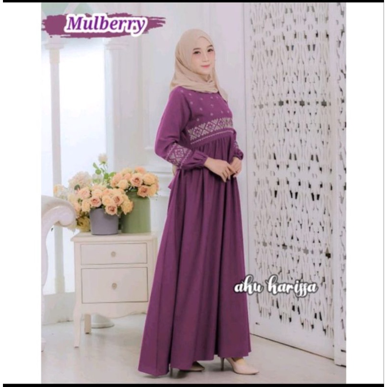 DZIFA DRESS BORDIR, ORI AKU KARISSA, GAMIS VIRAL, LIMITED,BRANDED