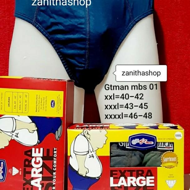 celana dalam pria gt-man Big size mbs -01 original - XXL