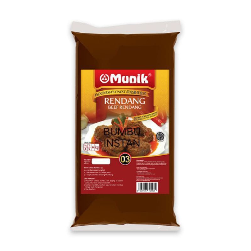 

BUMBU INSTAN RENDANG MONIKK KEMASAN POUCH