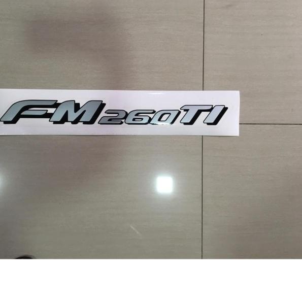 STICKER "FM 260 TI" HINO 500 LOHAN BEST QUALITY