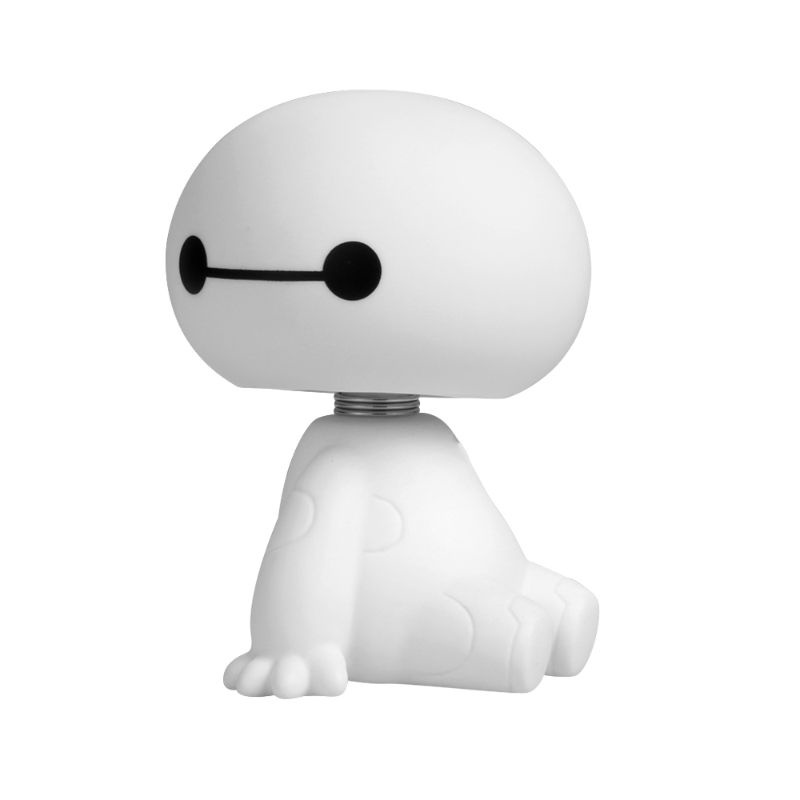 Baymax Bobble Head Ornamen Aksesoris Mobil Pajangan Mobil