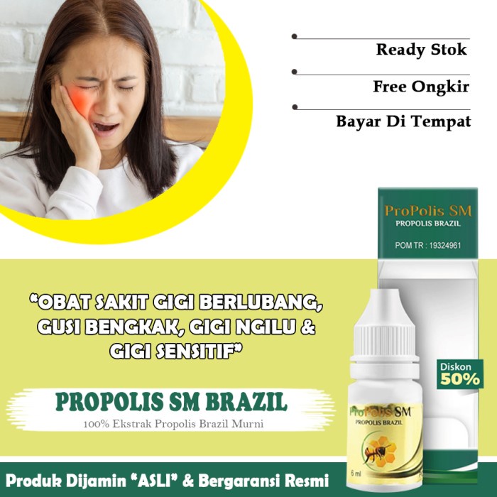 Obat Herbal Gigi Berlubang, Perontok Gigi Bolong, Sakit gigi Ngilu