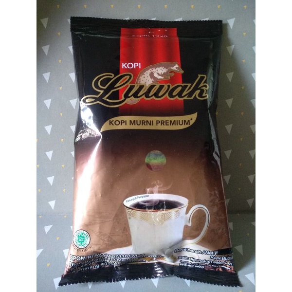 Kopi Luwak Murni Premium Black Coffee Bag 140gr