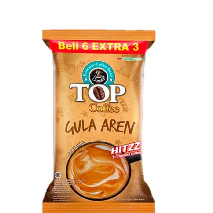 

ㅪ Top Coffee Kopi Instan Gula Aren Pouch 9 x 22 gr ゑ