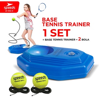SPEEDS Bola Tenis Tennis Dengan Tali Elastis Bahan Karet Untuk Latihan Tennis Trainer Olahraga Tenis Bola 032-3