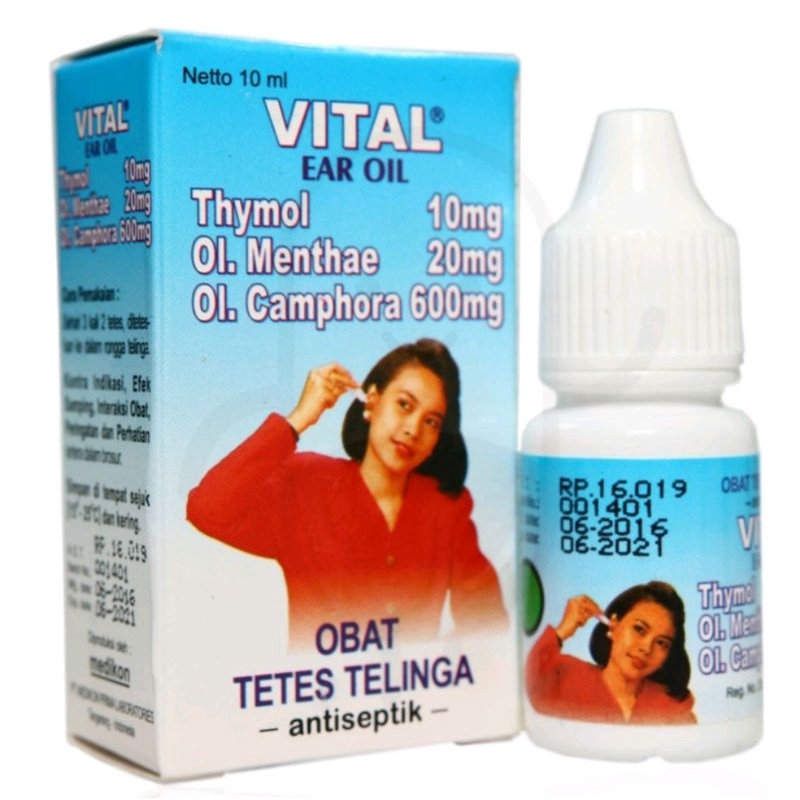 Vital Ear Oil Obat Tetes Telinga
