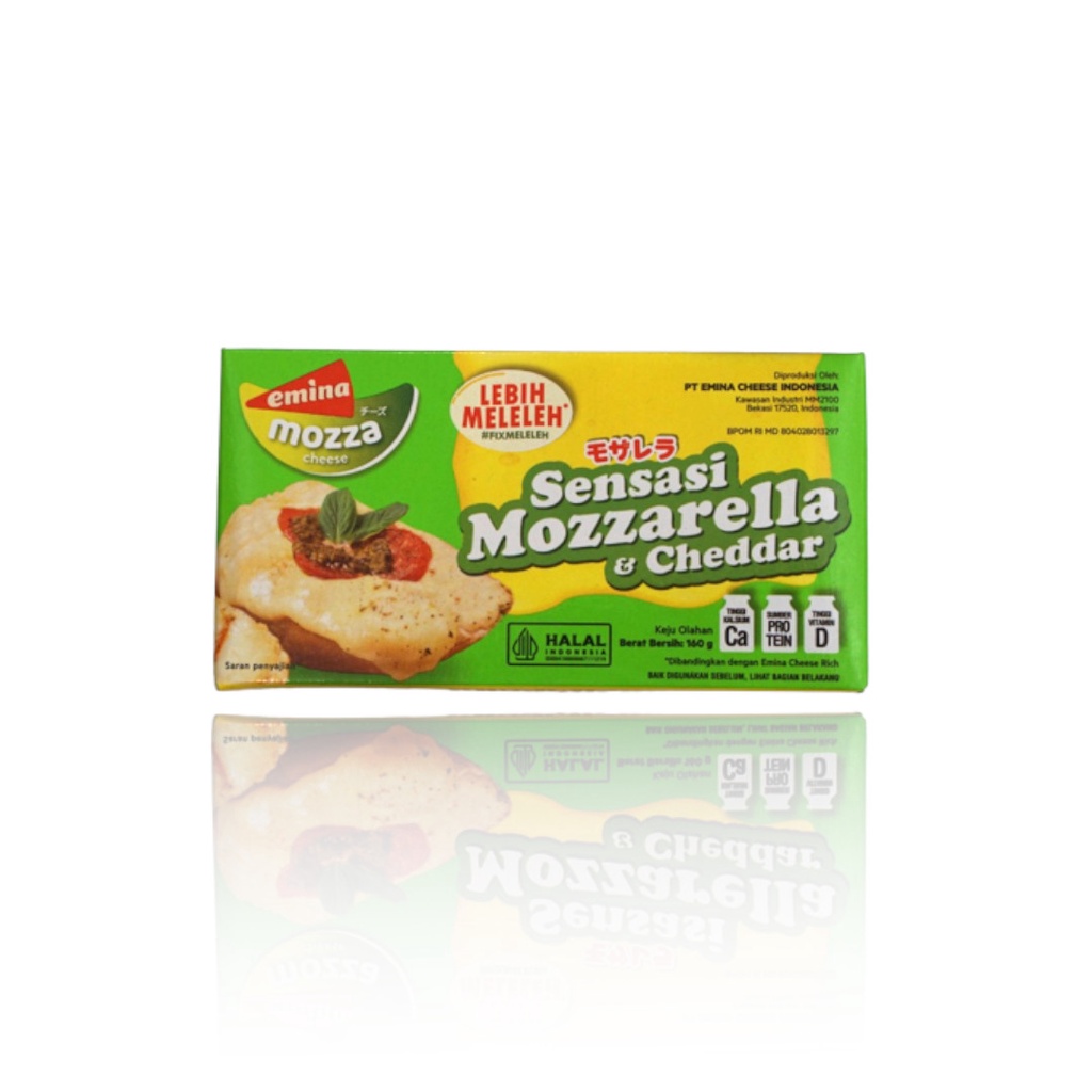 Emina Mozza Cheese Mozzarella &amp; Cheddar 165G