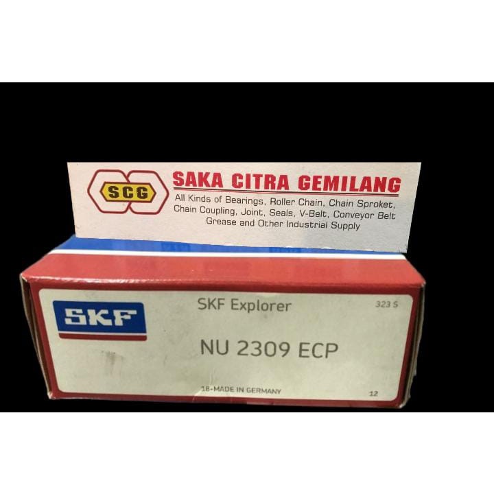 CYLINDRICAL ROLLER BEARING NU 2309 ECP MERK SKF ORIGINAL