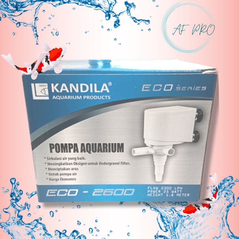 PROMO MURAH POMPA KOLAM AQUARIUM KANDILA PRO ECO 2600