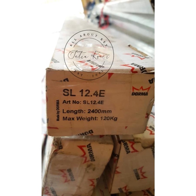 Rel Pintu Sliding Roda Door Dorma Sl 12 2,4 Meterrel Sliding Kayu