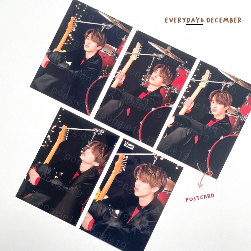 DAY6 EVERYDAY6 DECEMBER POSTCARD JAE