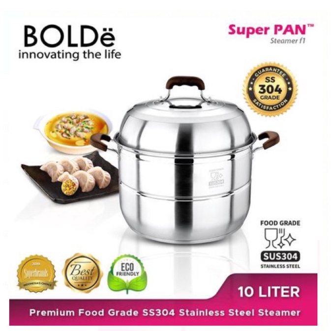 Bolde Super Pan Steamer stainless steel