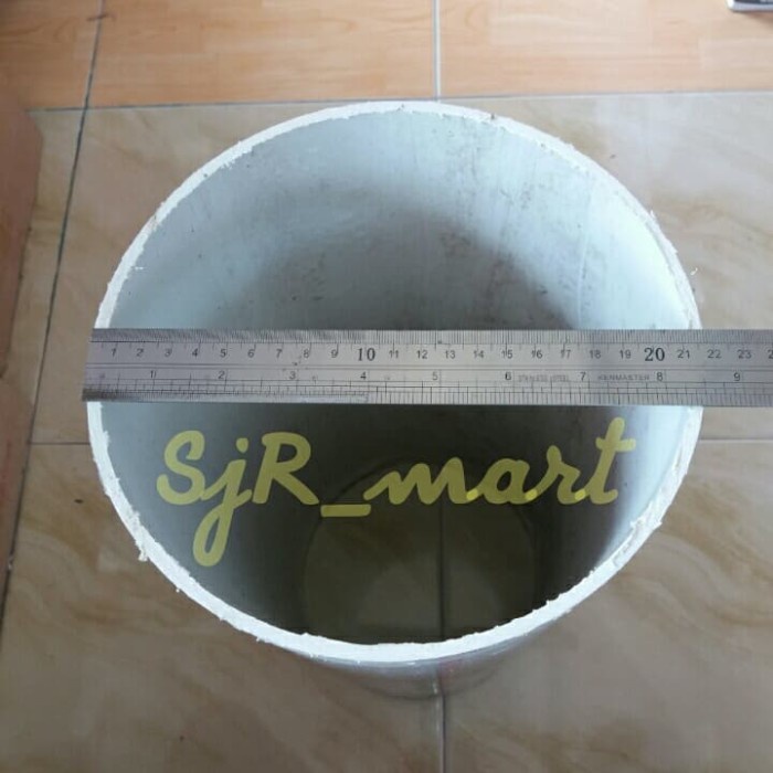 Pipa Pvc Pipa Air Pvc 8" Inch D Per 50 Cm / Pipa 8 Inch / Pipa Paralon Pvc