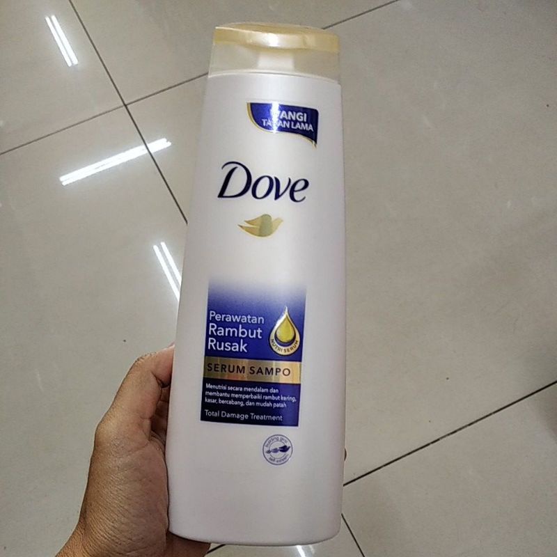 Dove serum shampo rambut rusak