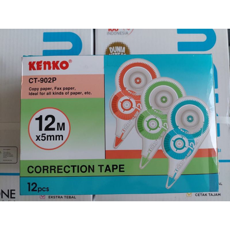 

CORRECTION TAPE CT-902P KENKO / TIP EX ROLL