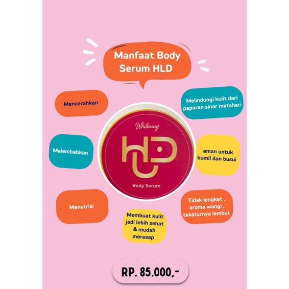 body serum HLD list 3pot