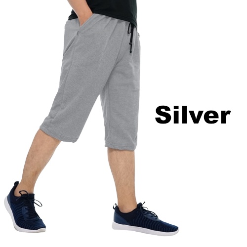 Afkar Clothes Short Pants Silver - Celana Pendek Olahraga - Celana Training Olahraga - CTA Short Pan