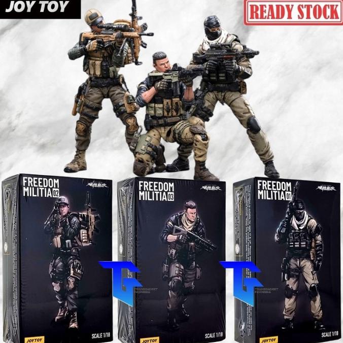 JOYTOY Freedom Militia 1/18 Military Figure - JT2511 - JT2528 - JT2535