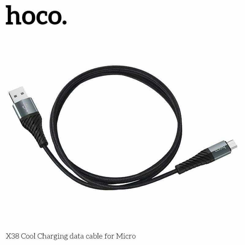 Hoco X38 Kabel Data Micro Type-C iPhone Fast Charging 2.4A / Cable Data Original