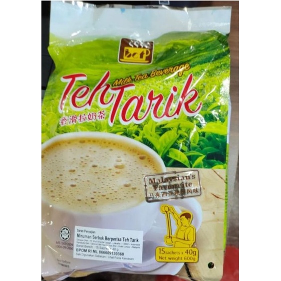 

Best Seller Teh Tarik BCT Milk Tea Beverage Teh Tarik Malaysia Favourite