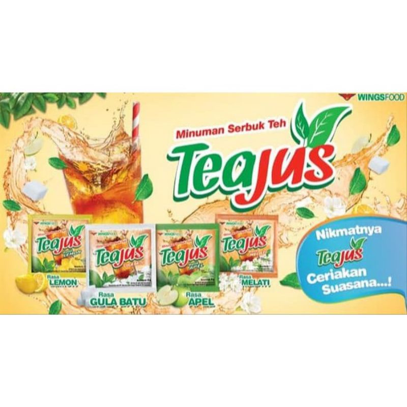 [ Renceng ] Wingsfood Tea Jus Aneka Rasa