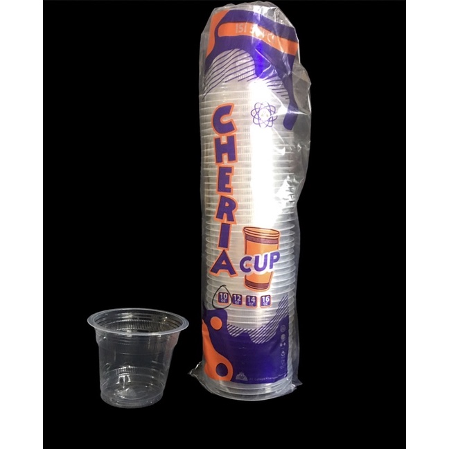 Cup Gelas Plastik/Gelas Plastik 10oz,12oz,14oz,16oz CHERIA