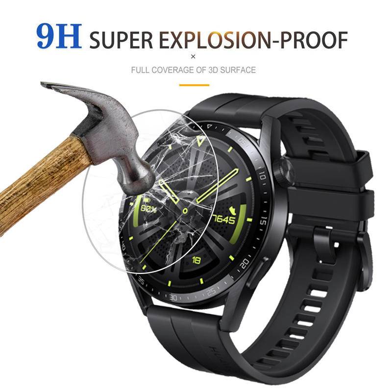 Tempered Glass Pelindung Layar Smartwatch Huawei Magic Watch GT2 2 Pro 46mm Tahan Ledakan Untuk Honor S1 GT