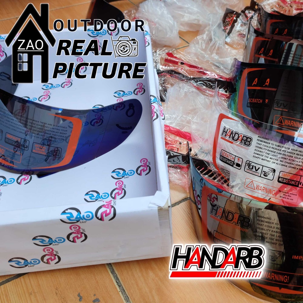 Kaca Helm Flat visor MDS Victory All Varian HANDARB terbaru