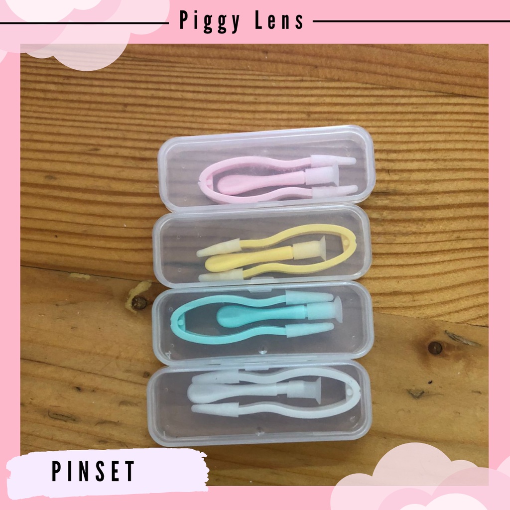 Pinset Softlens / Penjepit Softlens RANDOM &amp; BISA PILIH WARNA