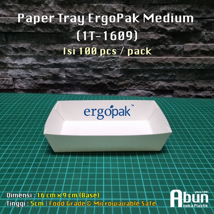 Paper Tray Ergopak Medium Isi 100Pcs