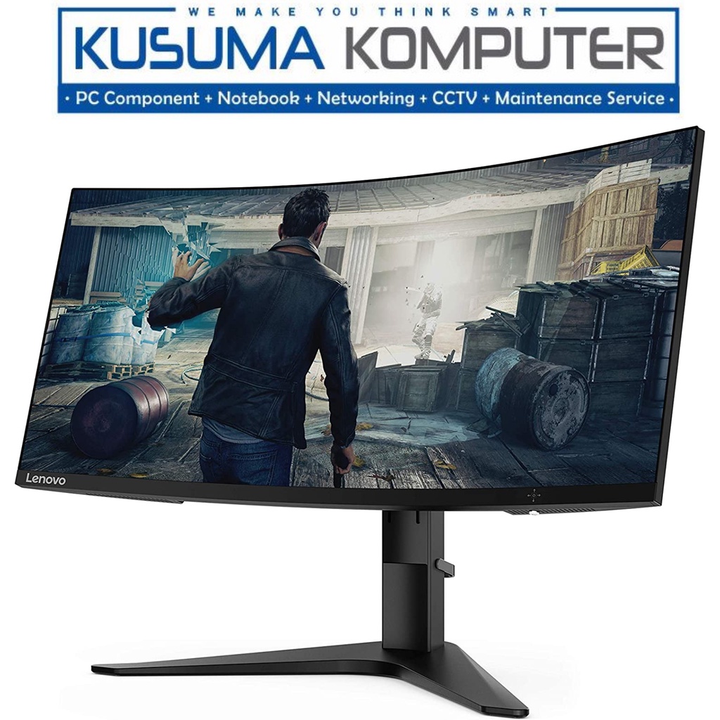 Monitor Lenovo G34w-30 34&quot; WQHD (3440 x 1440) 21:9 170Hz HDR10 124% sRGB