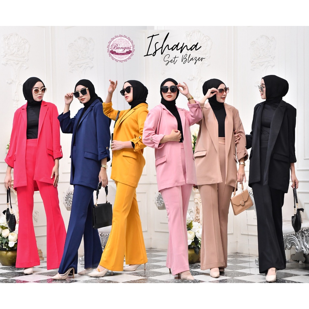 BUNGAS ISHANA SET BLEZER BY BUNGAS FASHION