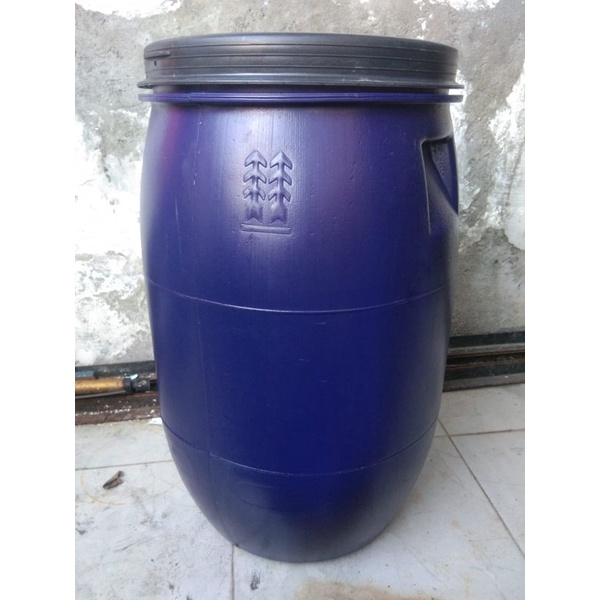 Tempatsampah/drum plastik TEBAL ukuran 60 liter