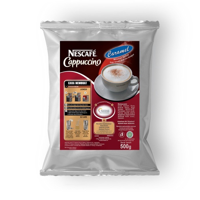 

NESCAFE CAPPUCINO CARAMEL 500GR BY NESTLE PROFESSIONAL