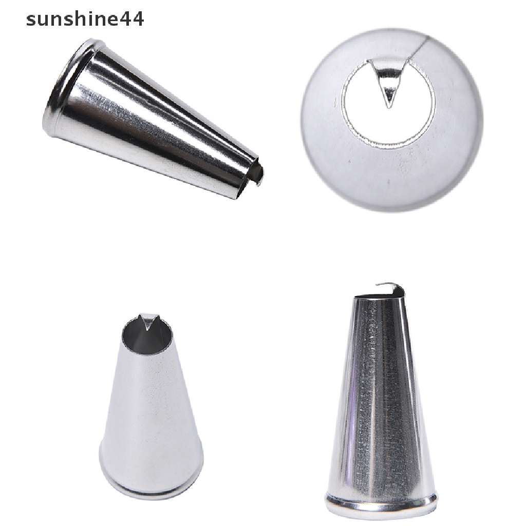 Sunshine Spuit Piping Icing Bahan Stainless Steel Untuk Dekorasi Kue 1825