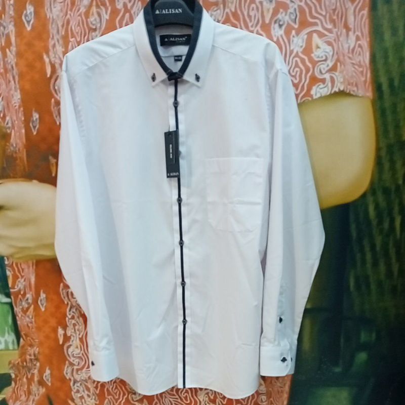 KEMEJA ALISAN LENGAN PANJANG SLIMFIT