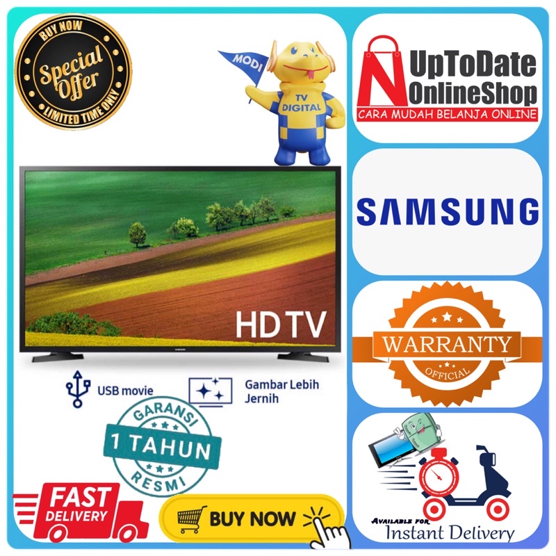 TV LED 32INCH SAMSUNG UA32N4001AK 32N4001 DIGITAL TV HDMI USB MOVIE HD LED TV SAMSUNG