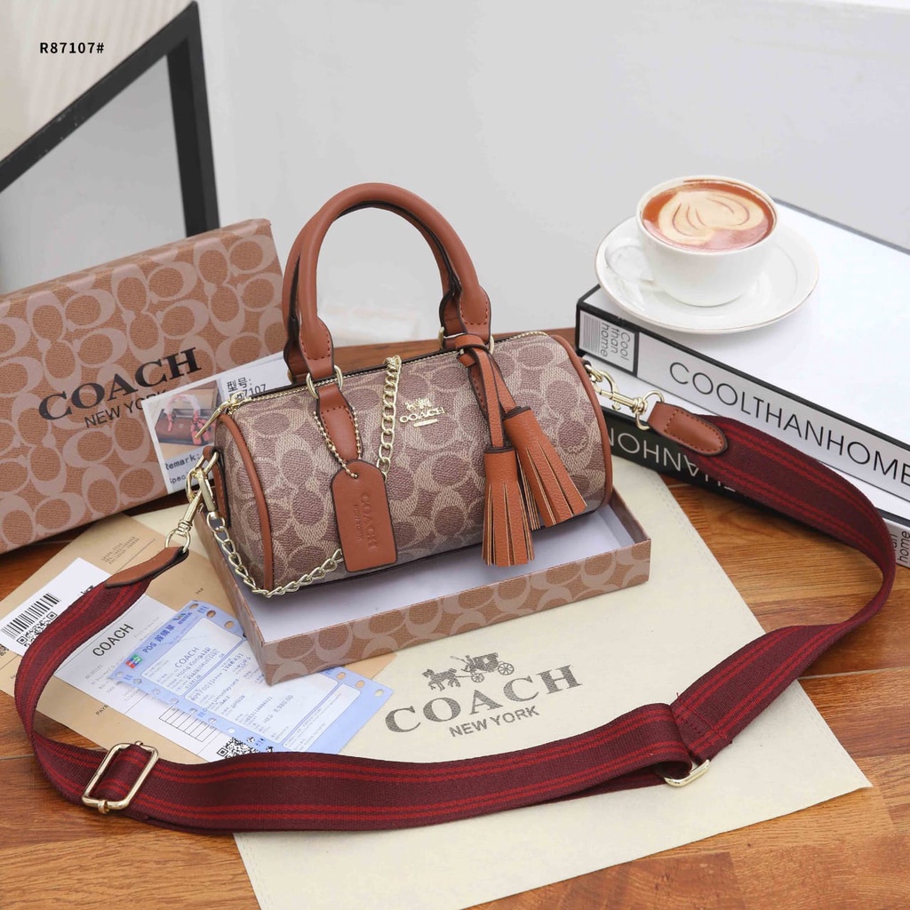 Coa Crossbody Mini Leather Shoulder Bag R87107