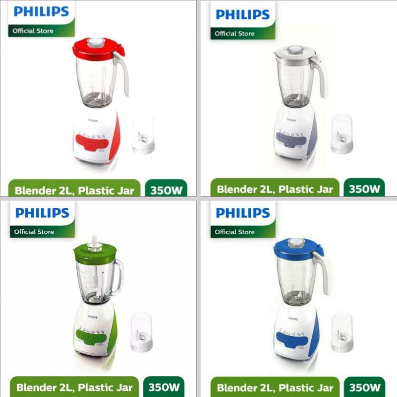 Blender Philips Plastik HR-2115 Plumat (2,Liter) 2 In 1 BLENDER PHILIPS